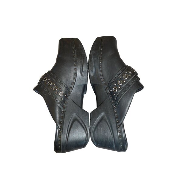 SOFFT Cadee Women's Black Leather Clog Shoes Slip Resistant Womens Size 9 Witchy - Picture 7 of 8